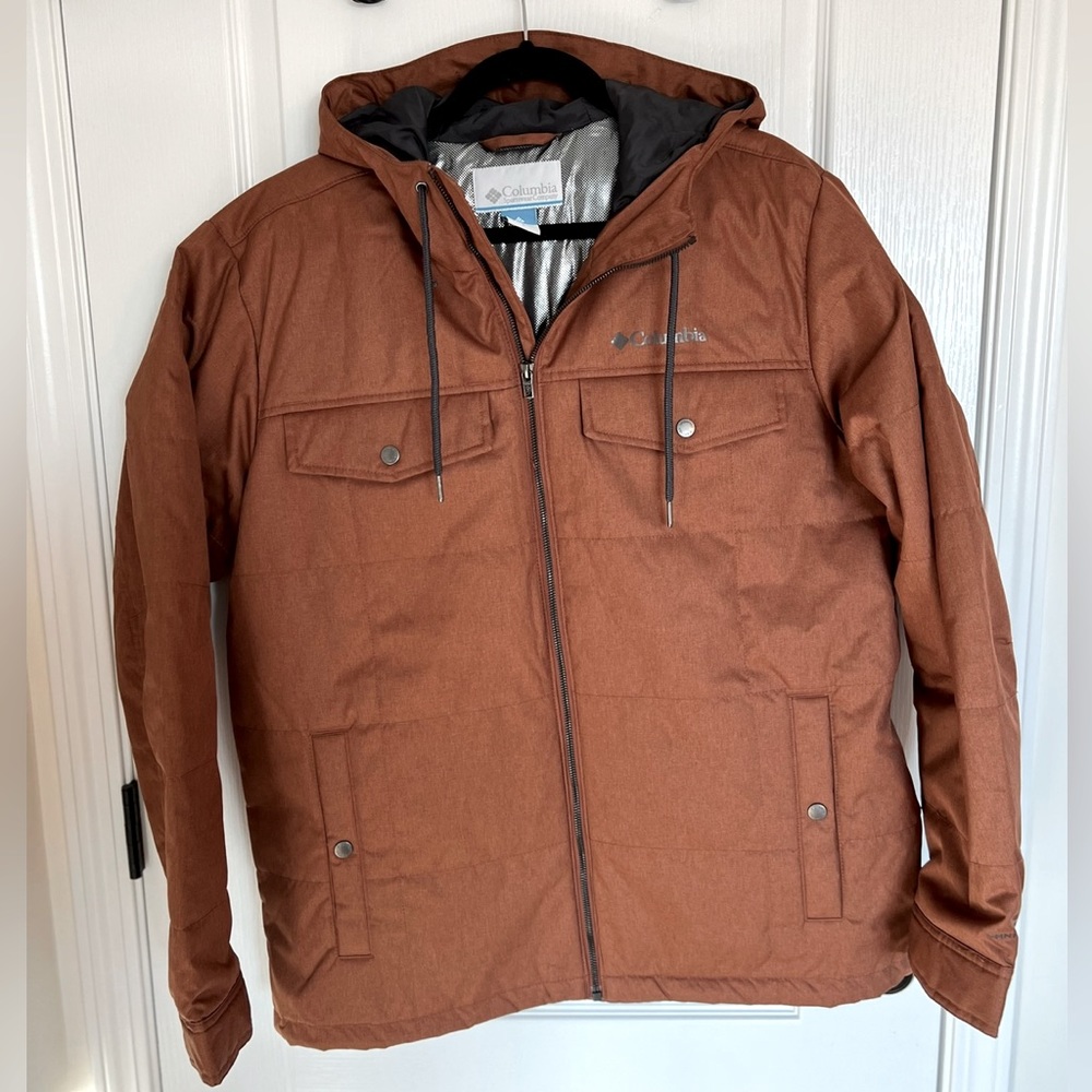 Mens Columbia Omni Heat Coat